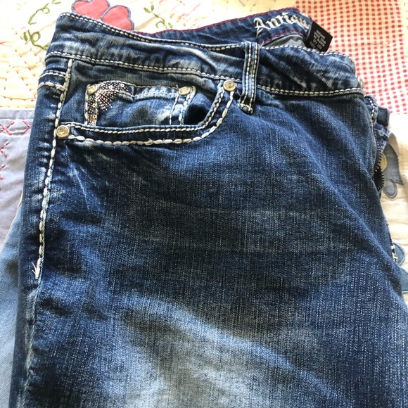 Antique Rivet ladies size 18 jeans - Picture 2 of 2